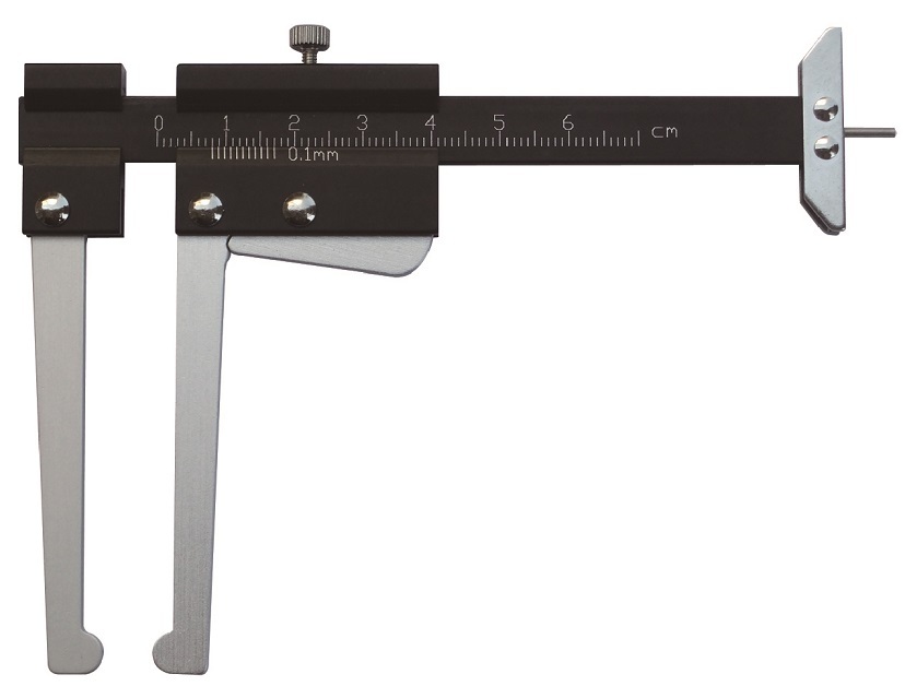 Kalibr pro měření tloušťky brzdových kotoučů / meřič dezénu - JONNESWAY AN010226 JONNESWAY