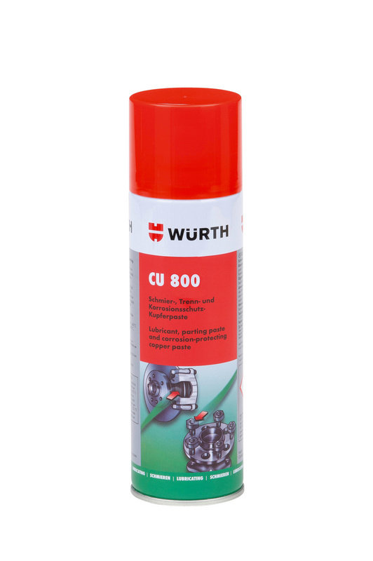 Měděný sprej 300 ml - WURTH CU 800 WURTH