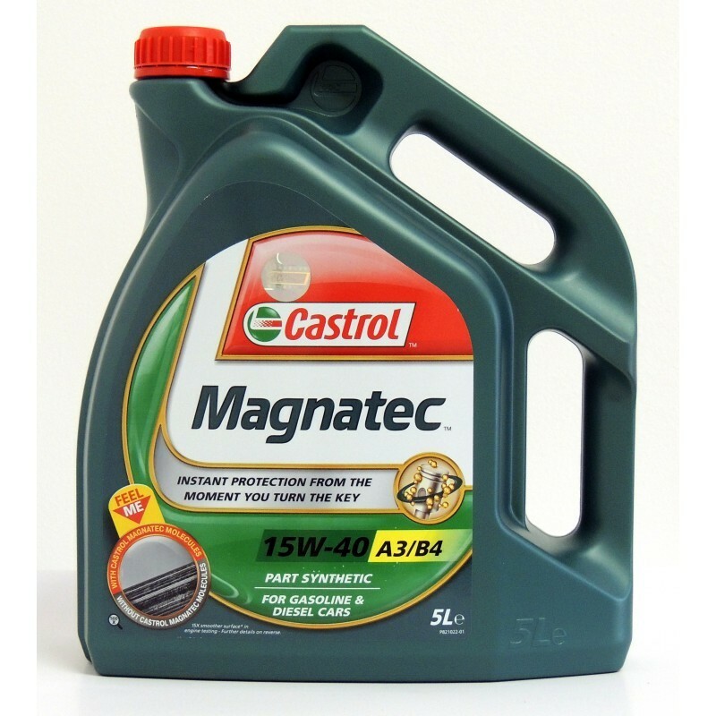 Motorový olej Castrol MAGNATEC 15W40 A3/B4 5L Castrol
