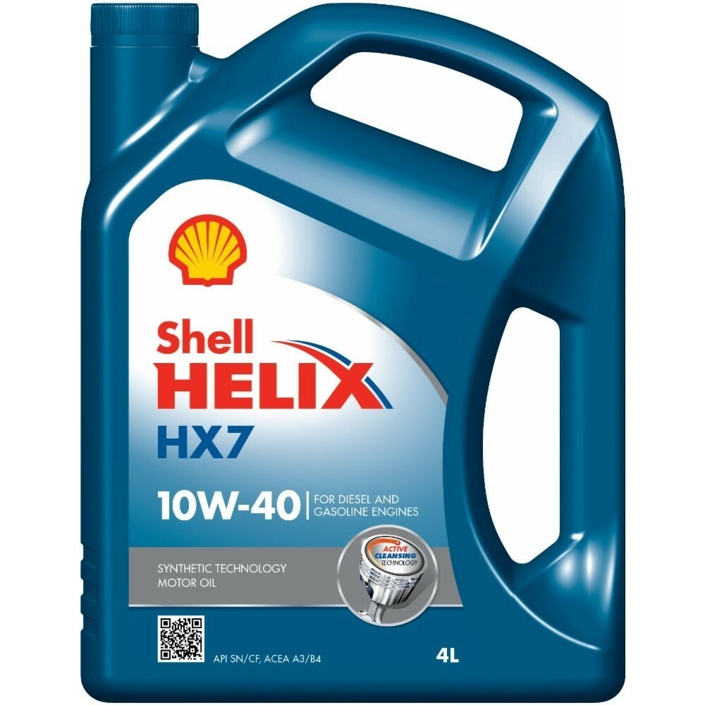 Motorový olej Shell Helix HX7 10W-40 4L SHELL