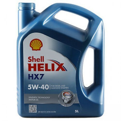 Motorový olej Shell Helix HX7 5W-40 4L SHELL