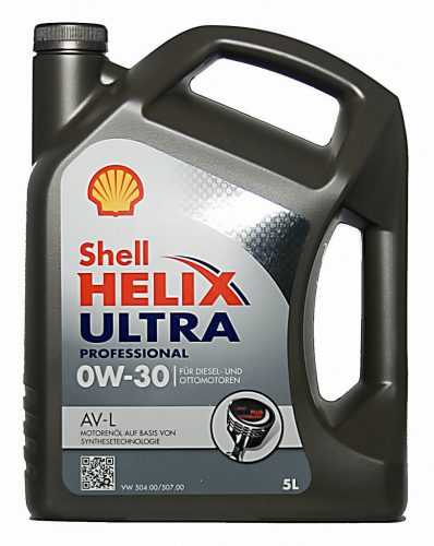 Motorový olej Shell Helix Ultra Professional AV-L 0W-30 5L SHELL