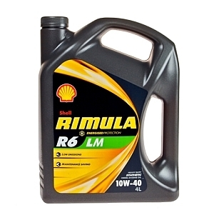 Motorový olej Shell Rimula R6 LM 10W-40 4L SHELL
