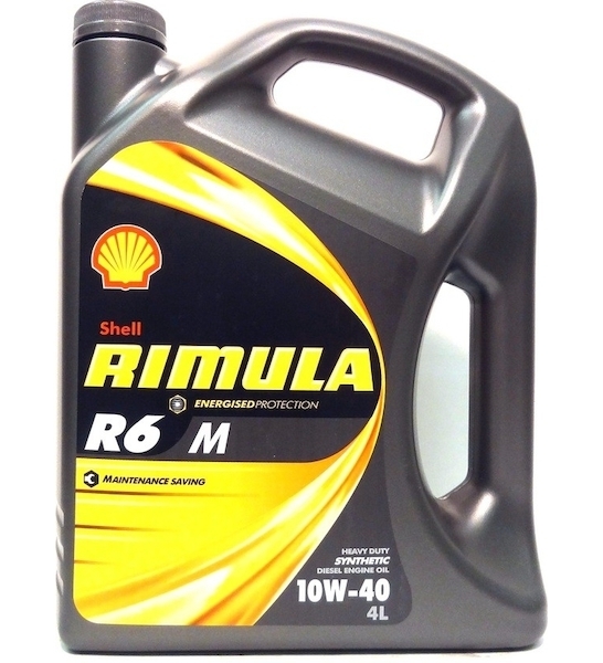 Motorový olej Shell Rimula R6 M 10W-40 4L SHELL