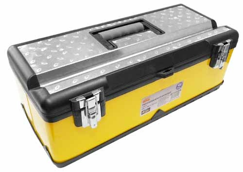 Profesionální kufr na nářadí - kov + plast (580 x 280 x 220mm) - MAGG 120013 MAGG
