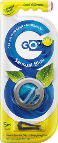 Vůně do auta Go Gel Sensual Blue 5 ml Natural Fresh