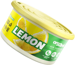 Vůně do auta Organic plechovka s víčkem Lemon 42 g Natural Fresh