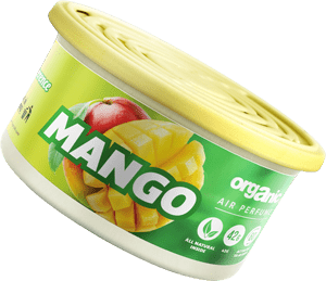 Vůně do auta Organic plechovka s víčkem Mango 42 g Natural Fresh