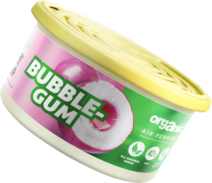 Vůně do auta Organic plechovka s víčkem Bubble Gum 42 g Natural Fresh