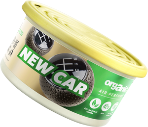 Vůně do auta Organic plechovka s víčkem New Car 42 g Natural Fresh