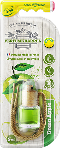Vůně do auta Perfume Barrel Green Apple 5 ml Natural Fresh